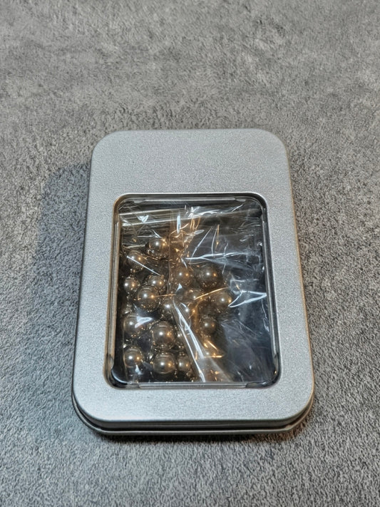 Lojë Ndërtimi Magnetike – 36 Shkopinj & 27 Topa